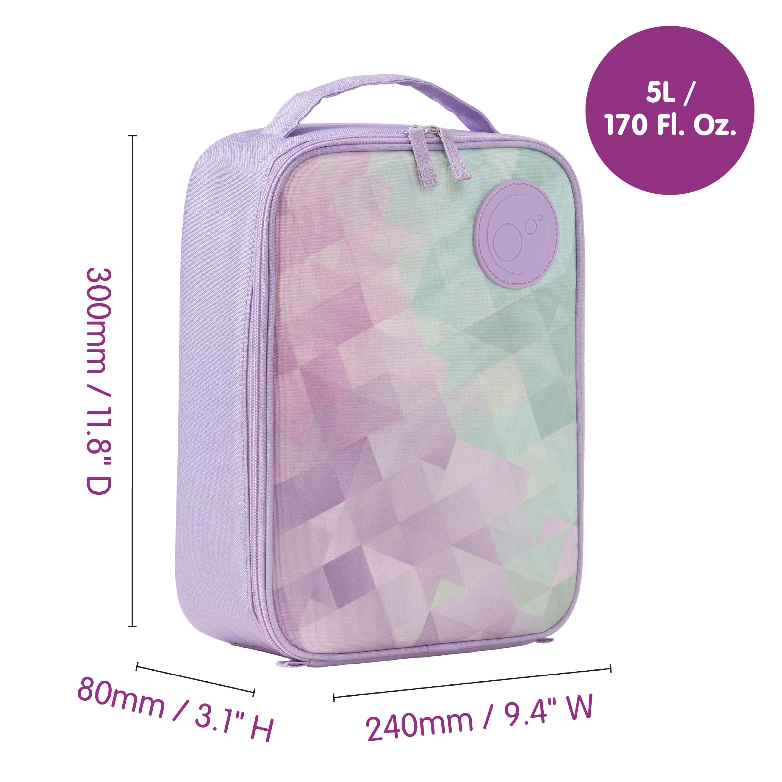 b.box Isoliertasche für Kinder, weich, Kühltasche für Mahlzeiten für Kinder, Kühltasche, hält Mahlzeiten kalt, kompatibel mit großen Lunchboxen und Snacks b.box