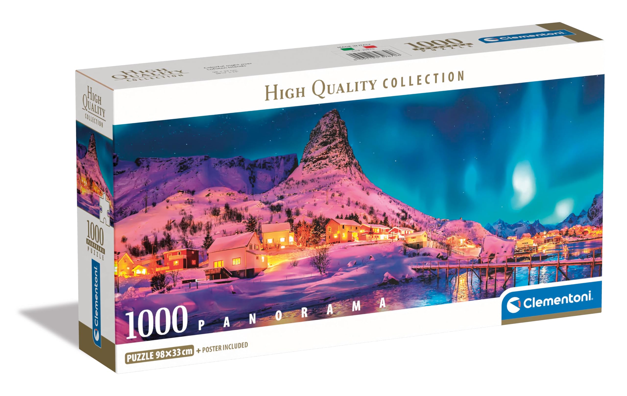 Clementoni Panoramic puzzle 1000 pieces: Lofoten Islands