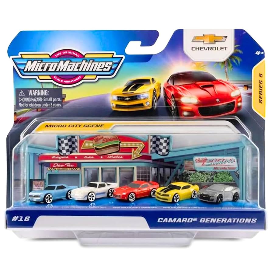 Amazon.com: Micro Machines 2021 Series 5 World Pack #16