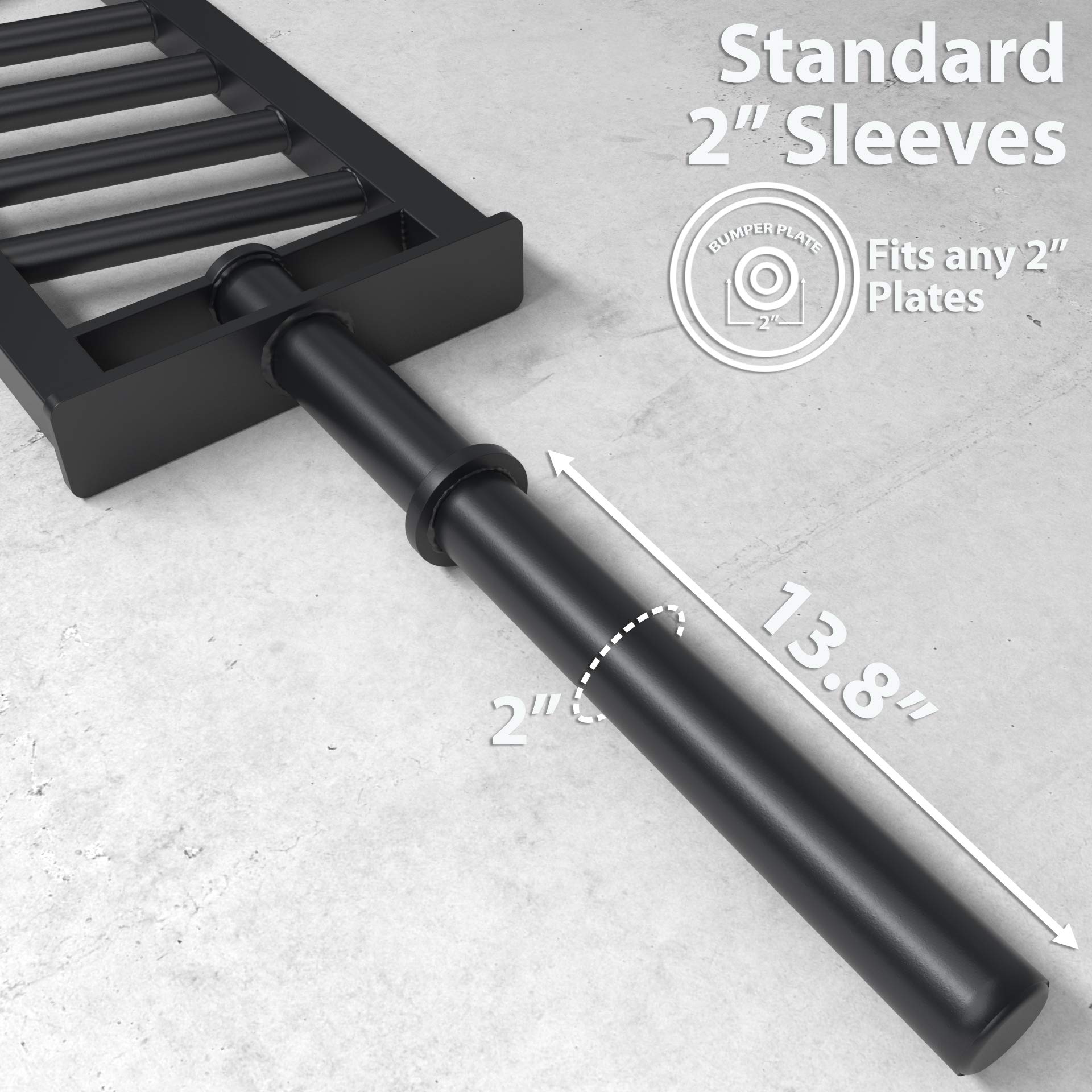 Synergee Multi Grip Barbell Swiss Bar, American Bar 4 Positions for