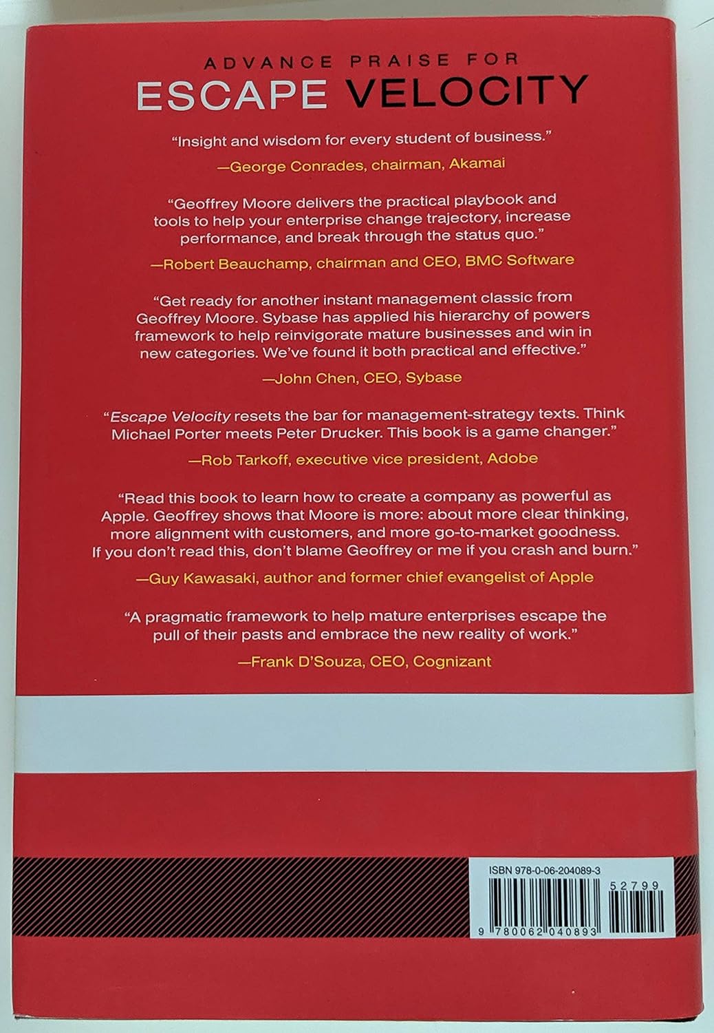 Escape Velocity: Free Your Company's Future from the Pull of the Past – A Strategic Guide for Executives on Next-Generation Category Leadership