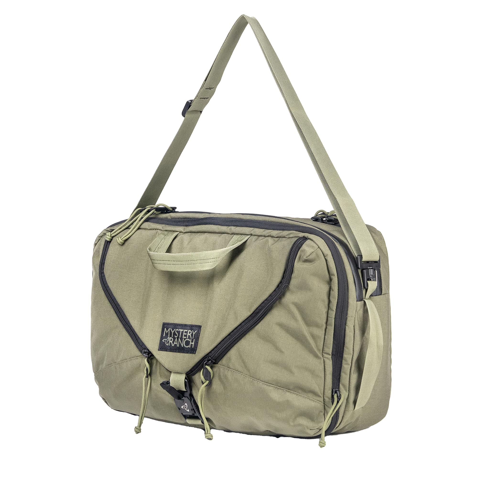 Mystery Ranch 3 Way 18 Expandable Briefcase – Convertible Design Perfect for Work, School & Everyday Carry – 18L, Ponderosa