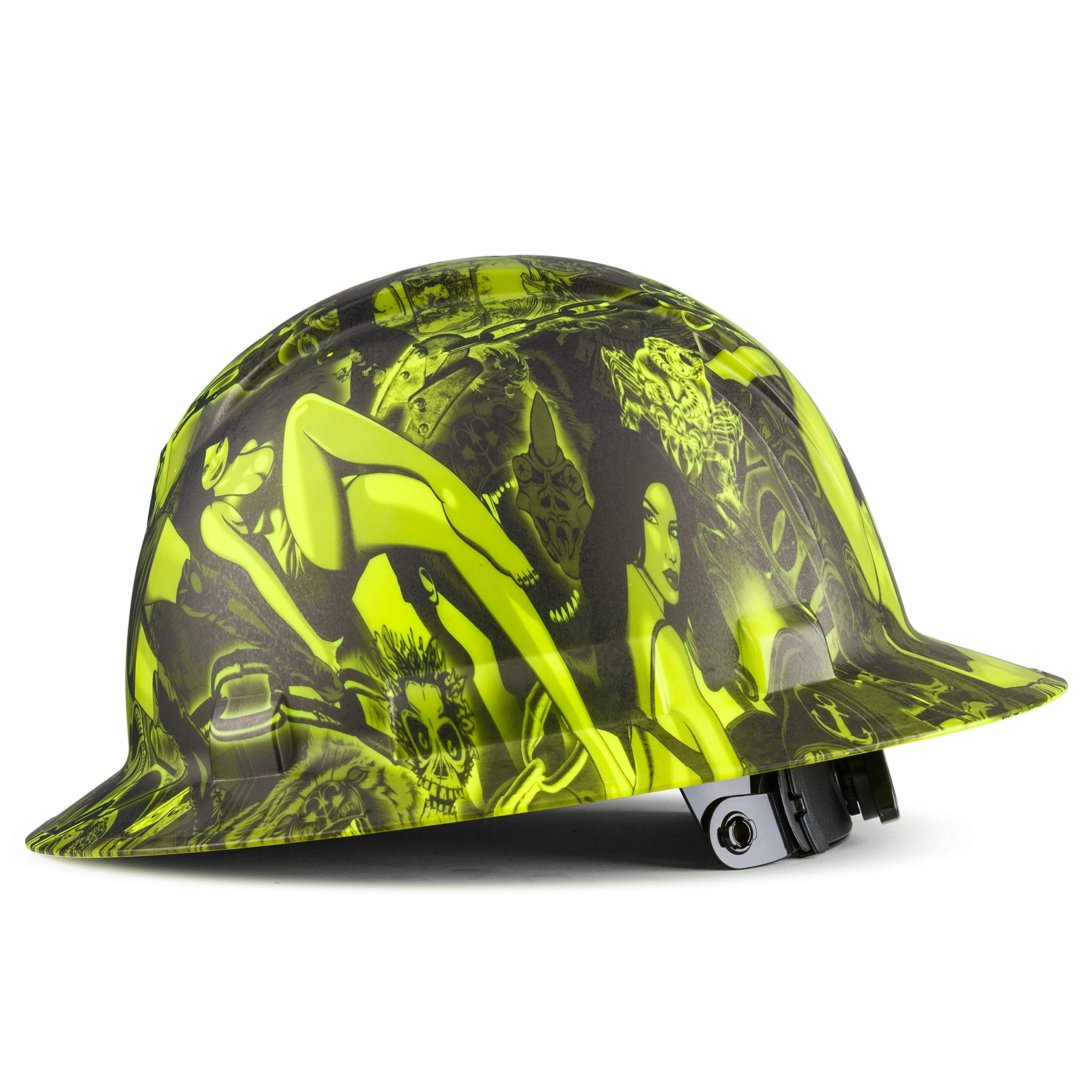Buy ACERPAL Full Brim Vented Hard Hat OSHA Construction Work Approved