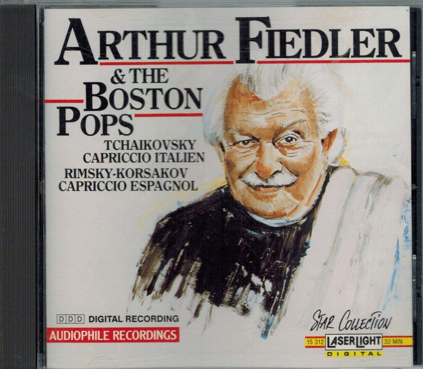 Capriccio Italien / Capriccio Espagnol [Audio CD] Tchaikovsky; Rimsky-Korsakov; Fiedler and Bos Pops