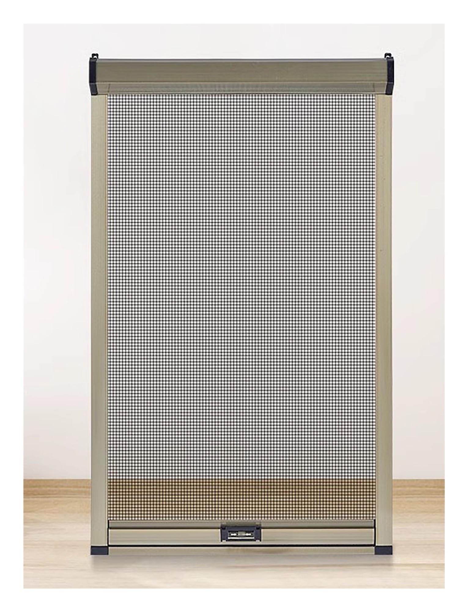 Roller Window Screen - Discreet Pull-Down Design with Fine Mesh for Sliding Casement Windows