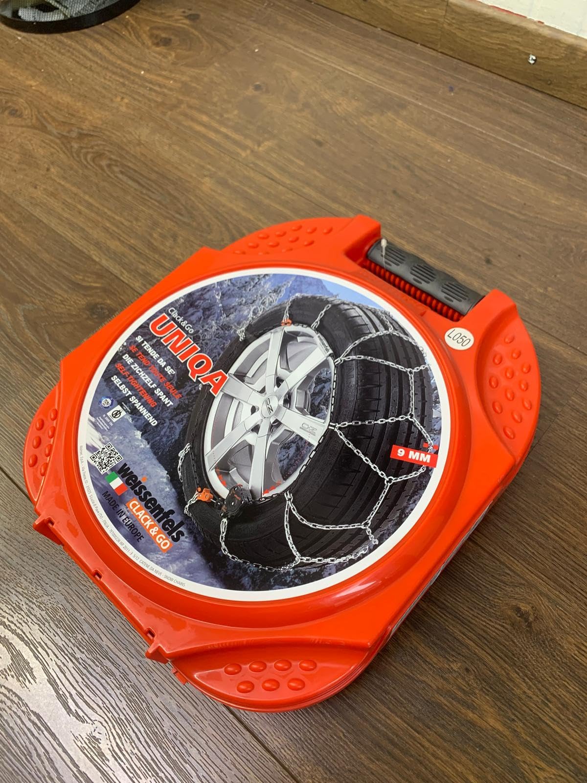 Due Catene da neve WEISSENFELS M32 Gruppo 50 175/65-14 185/60-14 195/45-15 9mm