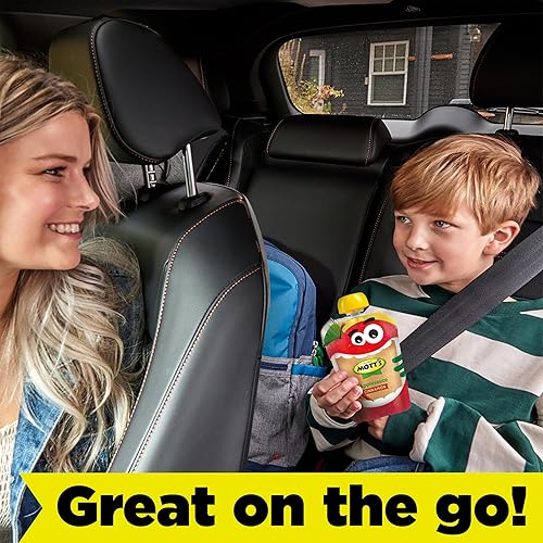 Miniatura 47 de Mott's Paquete Variado de Puré de Manzana Sin Azúcar Añadido, 4 Sabores – Manzana, Fresa, Canela y Arándano, Hecho de Fruta Real, Sin Sabores