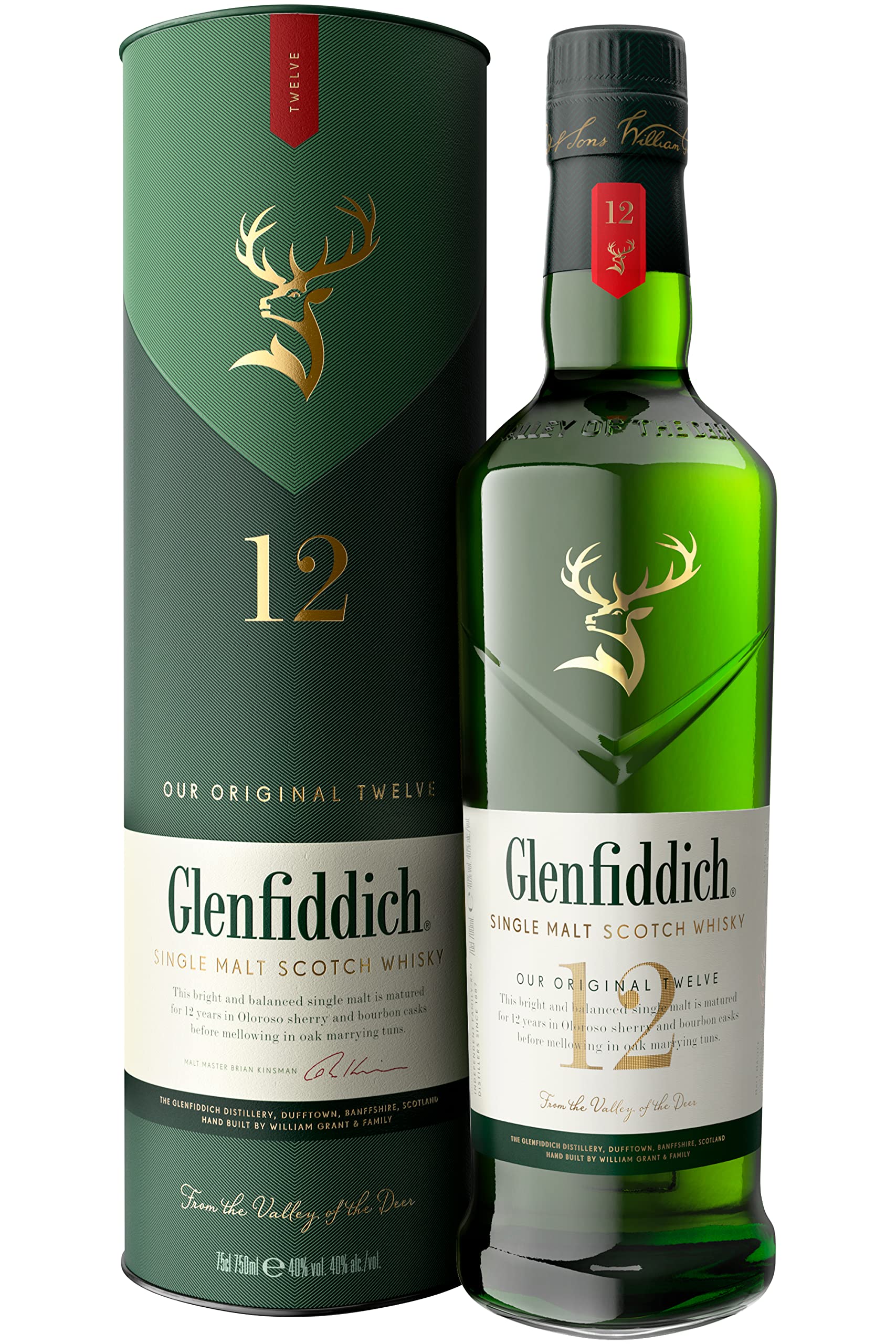 Glenfiddich 12 Jahre Single Malt Whisky 0,7l 40%