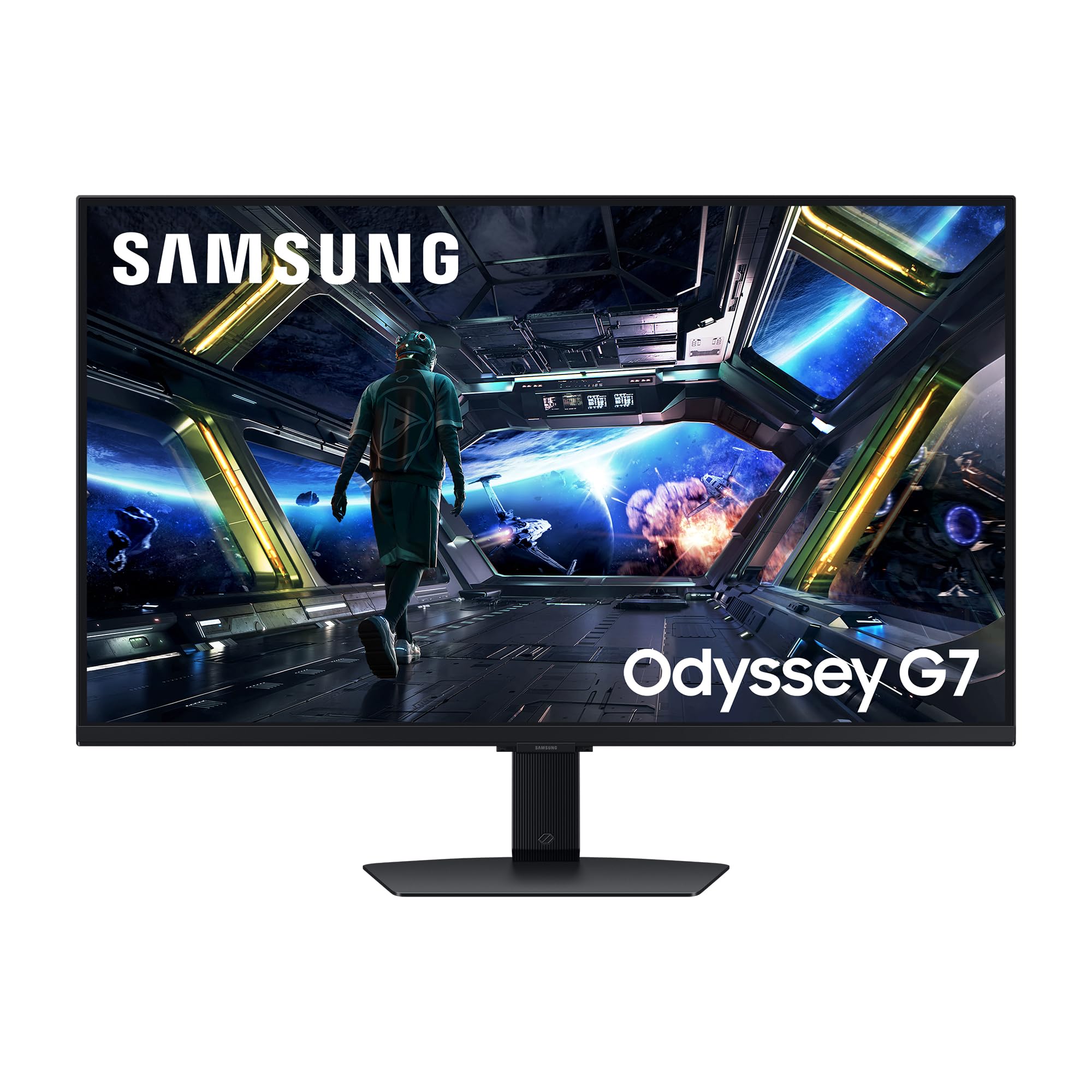 Samsung Odyssey G70D 4K Gaming Monitor, 32 Zoll, Bildschirm mit