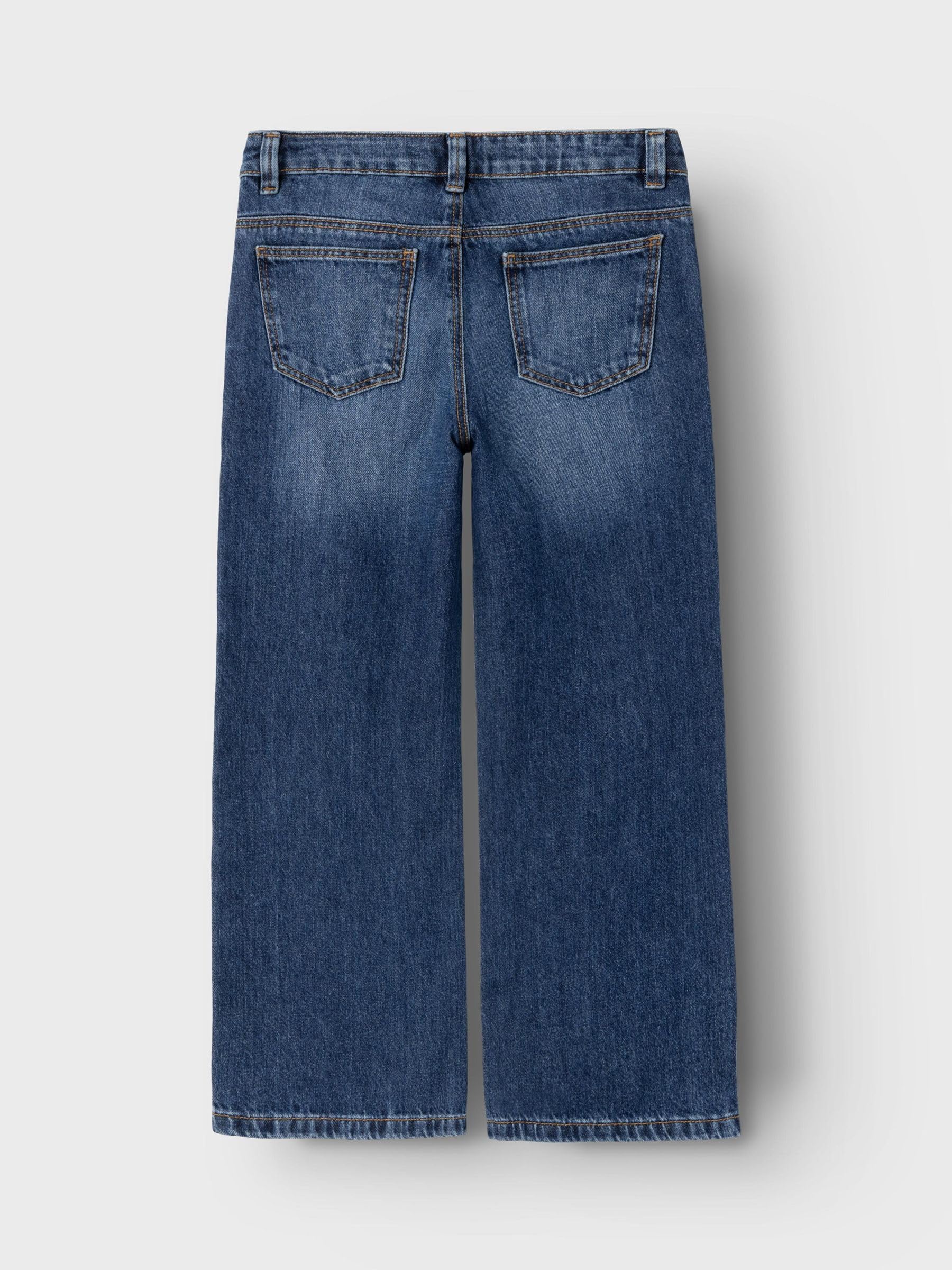 Name IT Nkfrose Wide Jeans 5529-be Noos - Vaqueros Anchos Niñas