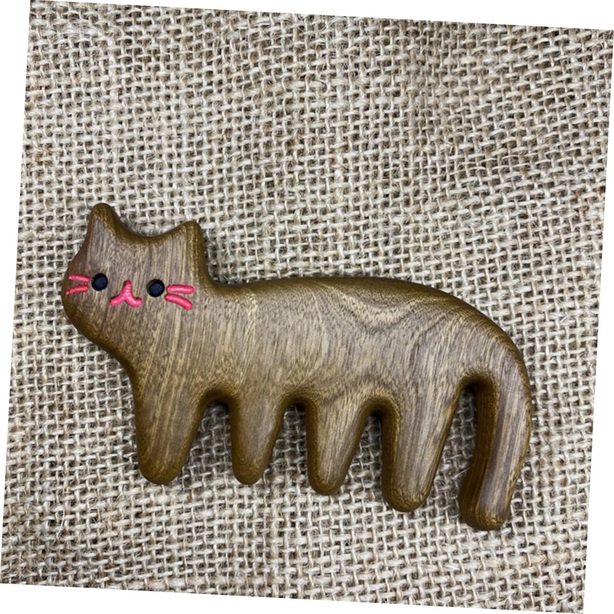 3 Ensembles Peigne Forme De Chat Peigne Démêlant Sans Électricité De Massage Pour Cheveux Pour Types De Cheveux Utilisable Humide Ou Sec 2 Pièces * 3