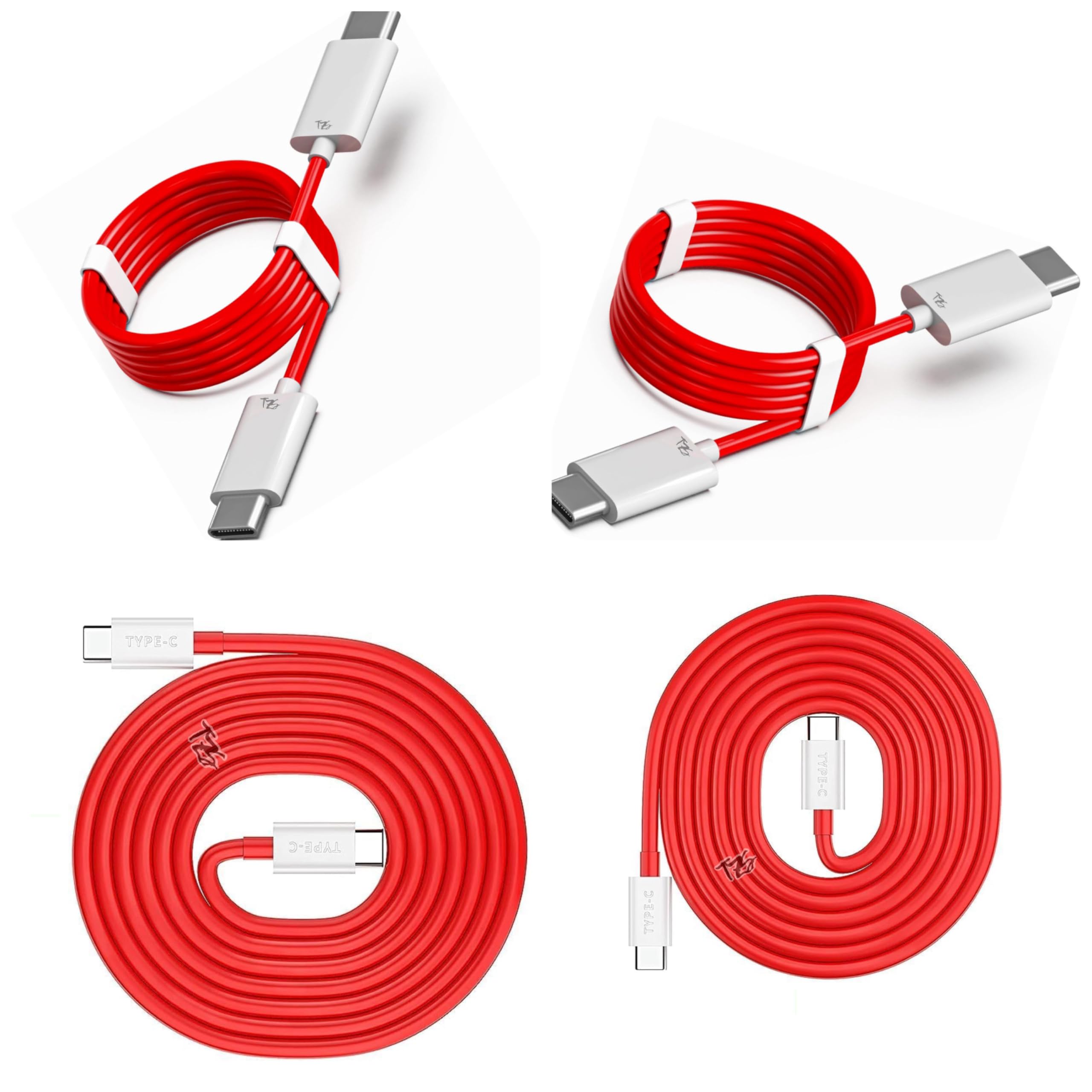 THE ZYARHAAN STORE Original 65W Dash Charge Cable 6.5A Type C to C PD Data Sync Fast Charging Cable for One Plus 8T/ 9/ 9R/ 9 pro/ 9RT/ 10R/ Nord & for All Type C Devices – Red (Only Cable) (B0CMFNVXXV) Amazon Price History, Amazon Price Tracker