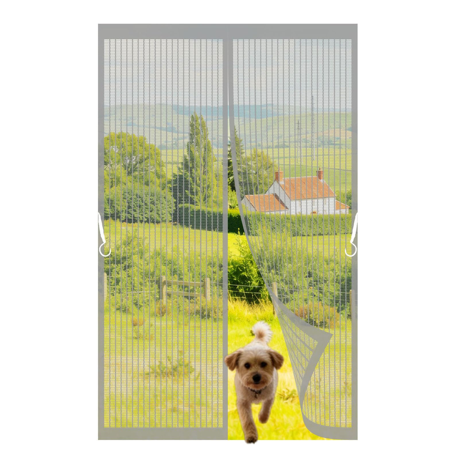 Moustiquaire magnétique de balcon 58x160 idéale pour l'été