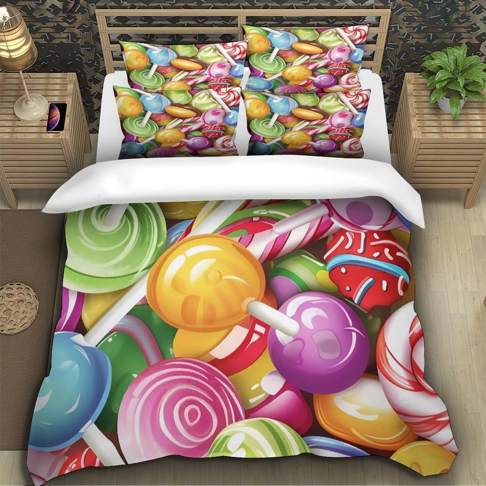 Navegación con mapa de brújula Funda de Edredón Juego de 3 Piezas Suave Diseño 3D Cierre de incluye Fundas de Almohada Diseño de guías de viaje Funda Edredon for Ancianos Super king（260x220cm）