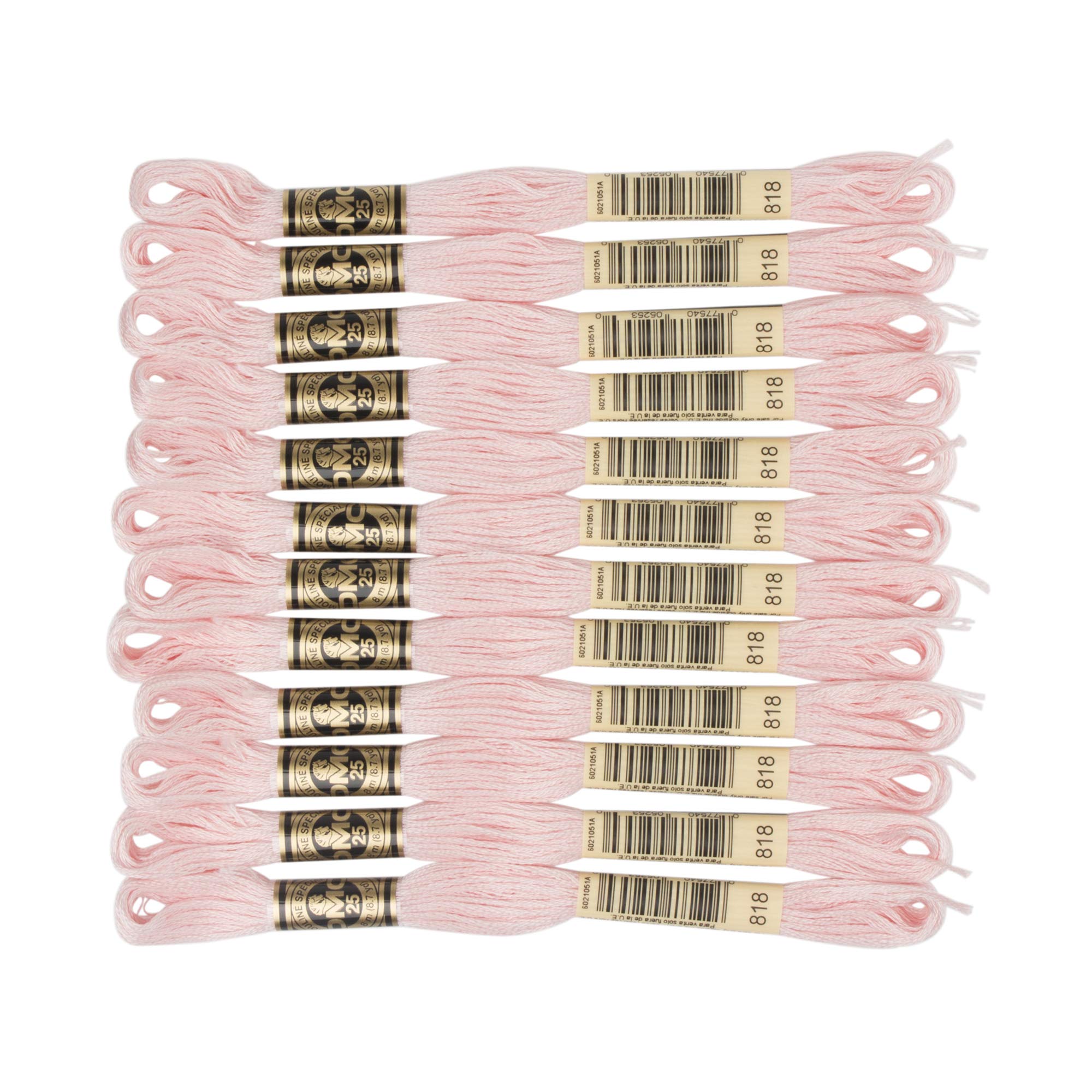 DMC 6-Strand Embroidery Cotton Floss, Baby Pink