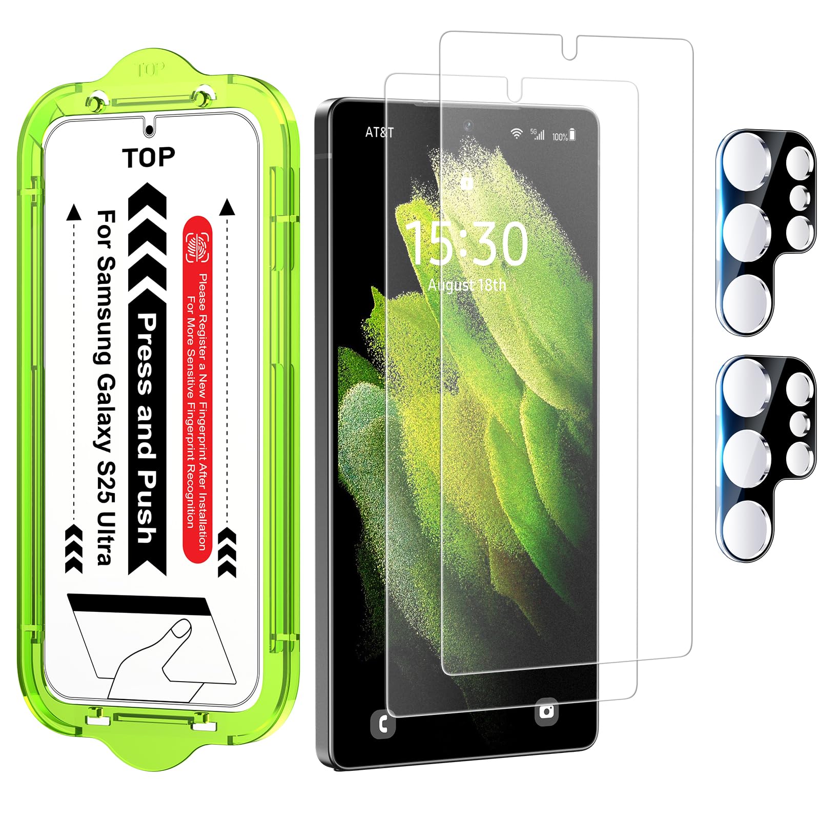 Esanik for S25 Ultra Anti Reflective Screen Protector Matte PET Film