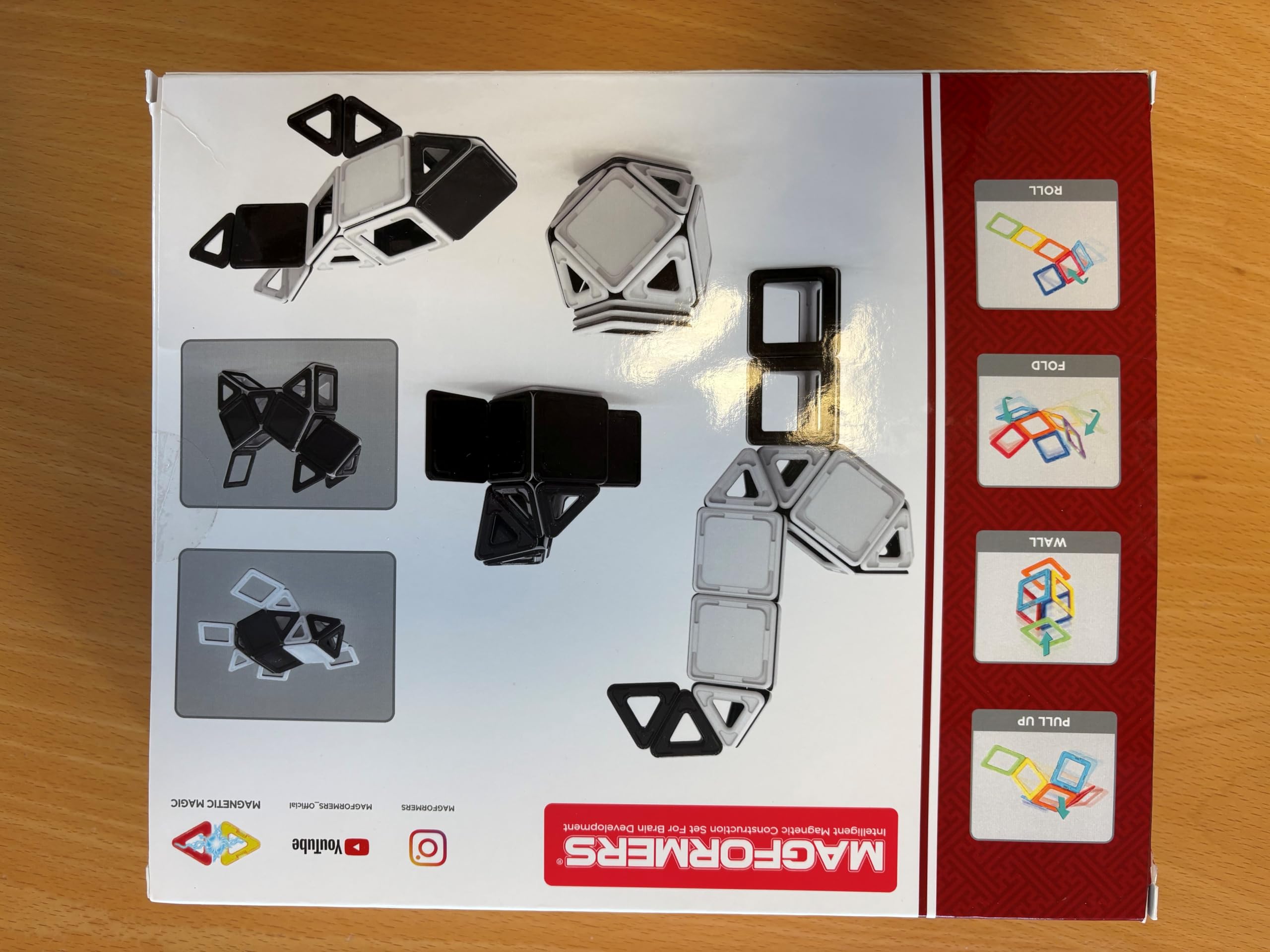 MAGFORMERS Set Blanco y Negro
