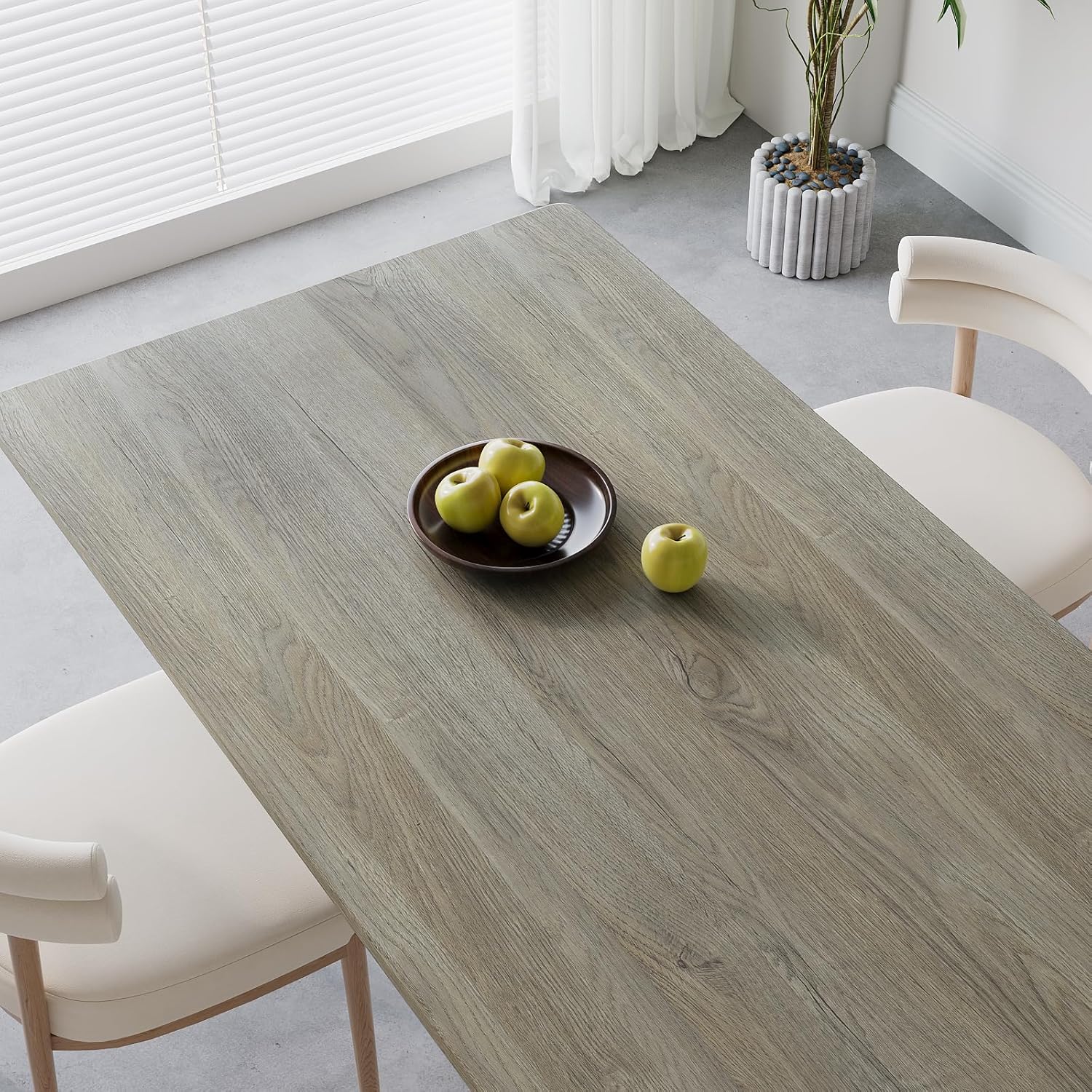 VaryPaper 32" x 354" Large Size Natural Wood Wallpaper Peel and Stick Brown Grey Wood Grain Contact Paper for Countertops Waterproof Removable Self Adhesive Wooden Wall Paper for Bedroom Farmhouse