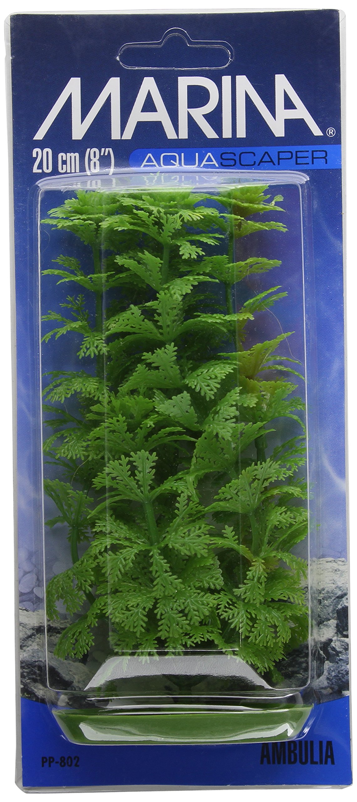 MarinaPlastic Ambulia Aquarium Plastic Plant, 20 cm
