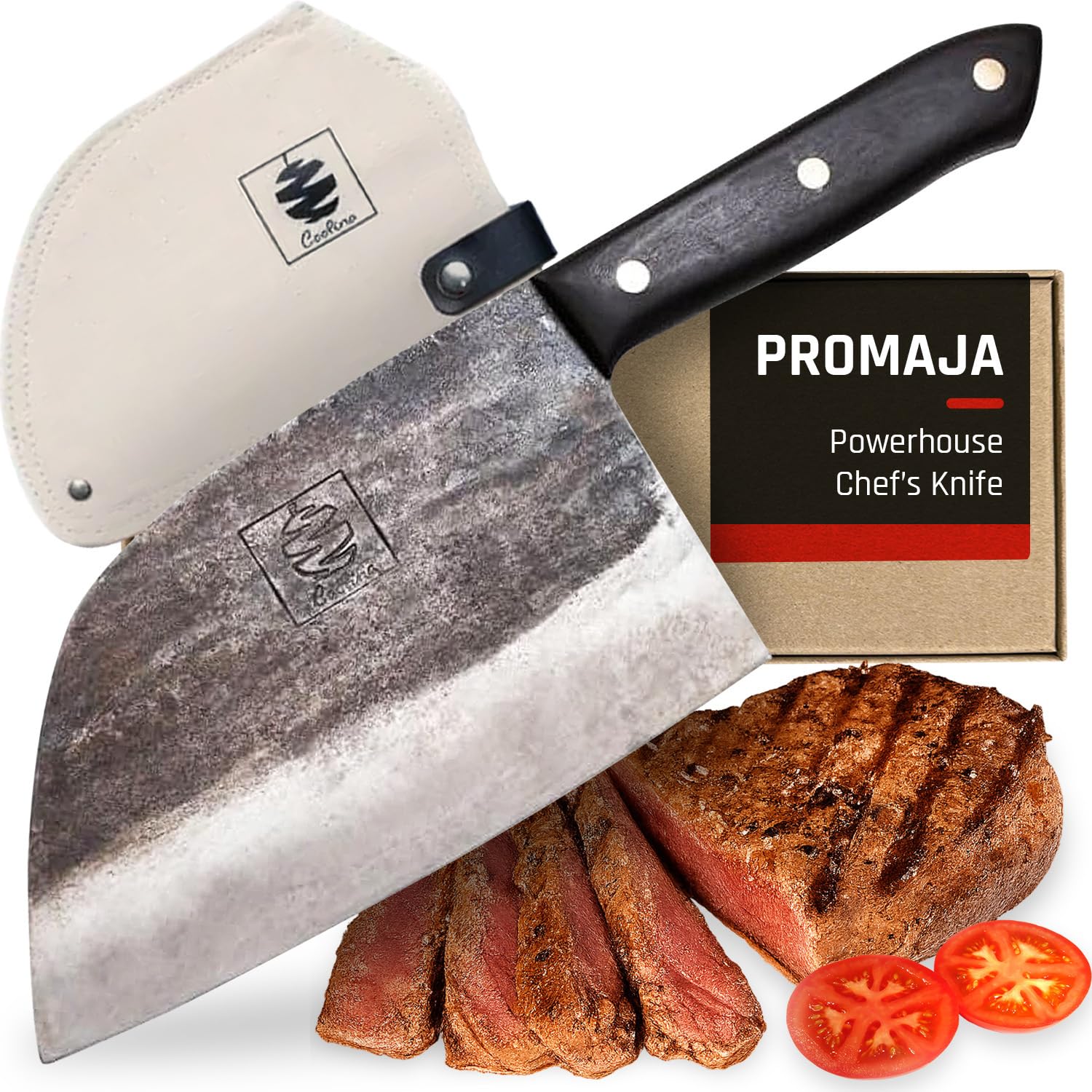 COOLINA Promaja Knife &ndash; Carving, BBQ, Meat Cutting, Slicing, Butcher & Chef Knife