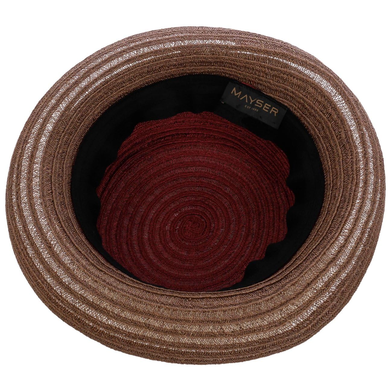 Mayser Belma New Sombrero Plegable de Sol Aspecto Plisado Hecho en UE Mujer Primavera Verano