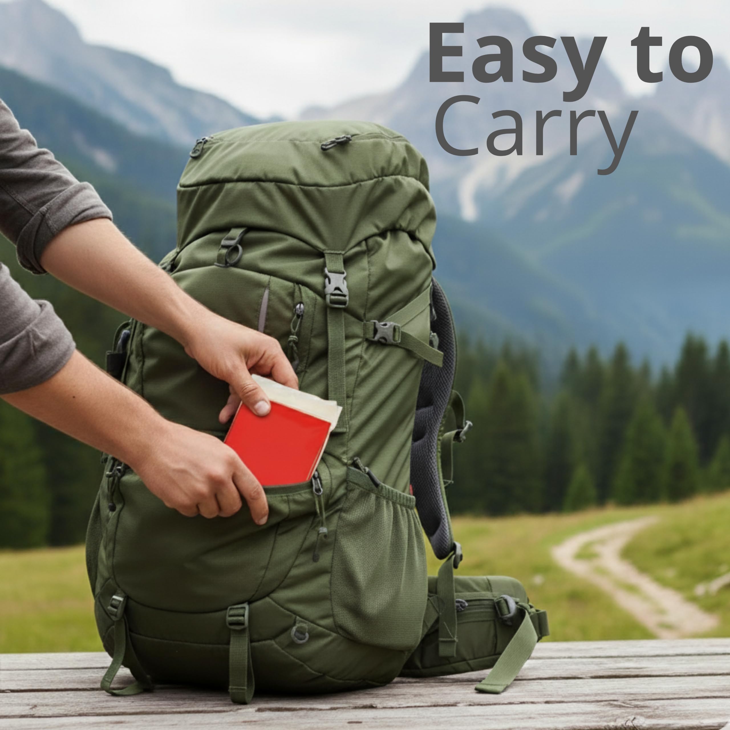 Pack Ponchos Impermeable de Emergencia para Ciclismo