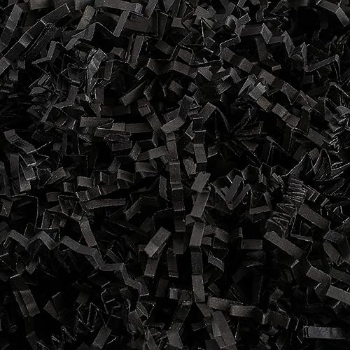 Miniatura 121 de MagicWater - Papel de corte arrugado para cestas de regalo, 1/2 libra, marfil claro, perfecto para relleno de papel triturado, relleno de cesta