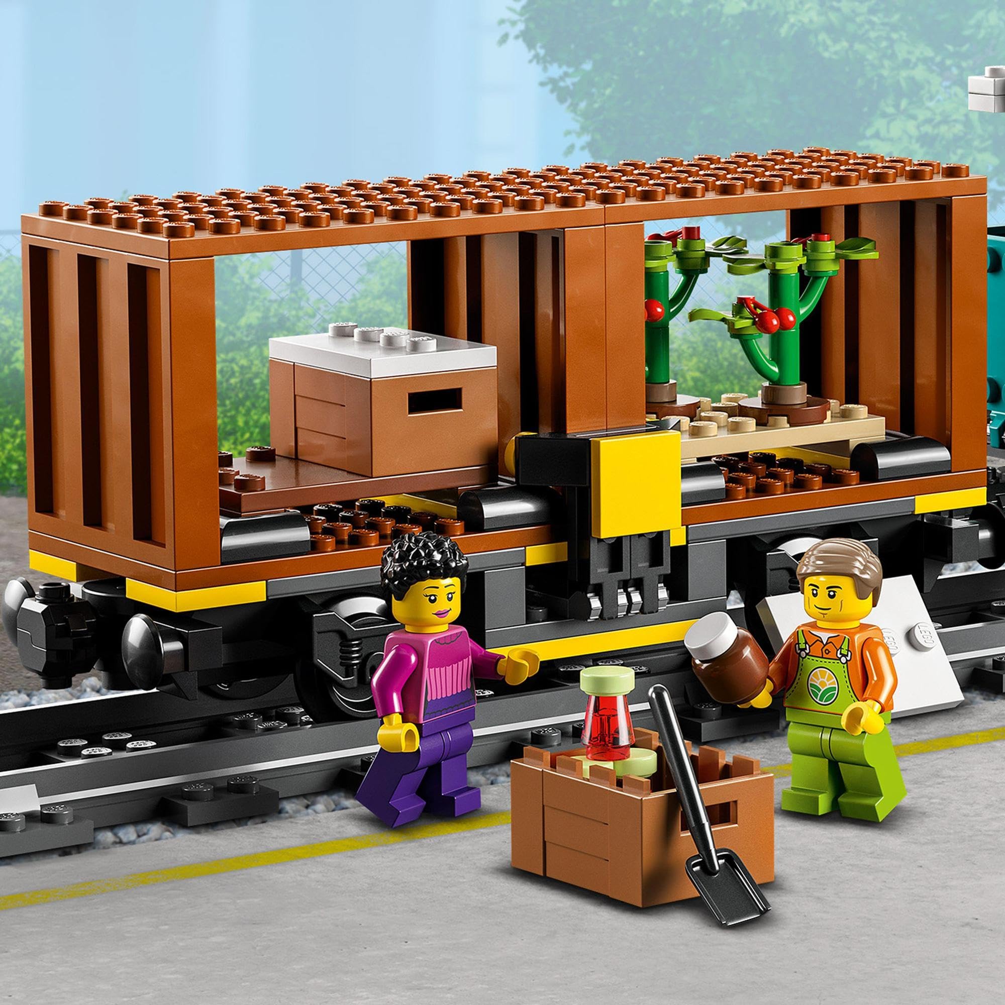 Amazon.co.jp: レゴ(LEGO) シティ 貨物列車 ギフト 60336 おもちゃ 