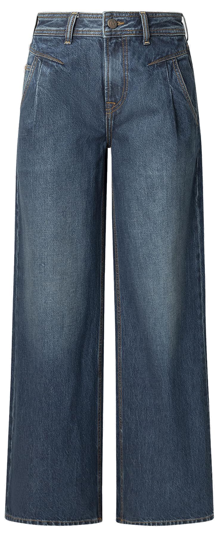 Pepe Jeans Damen Wide Leg Hw Archive Jeans