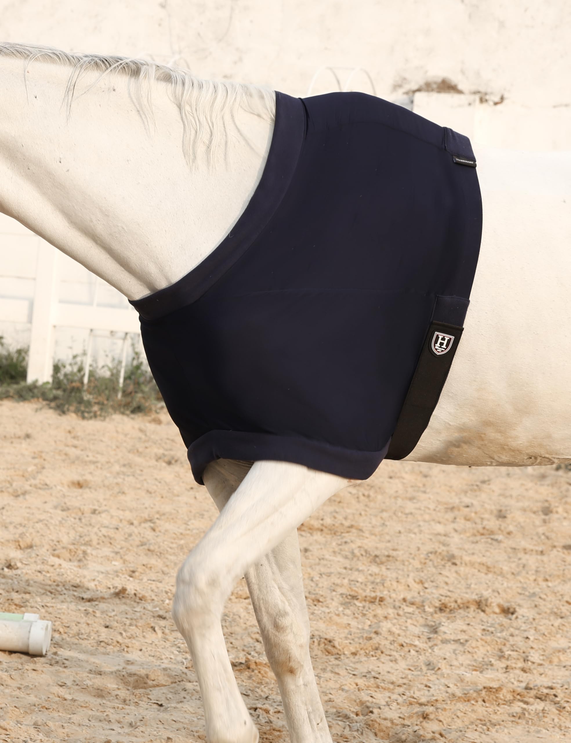 Harrison Howard Épaulière épaisse extensible doublure polaire confort anti-frottements Bleu marine L