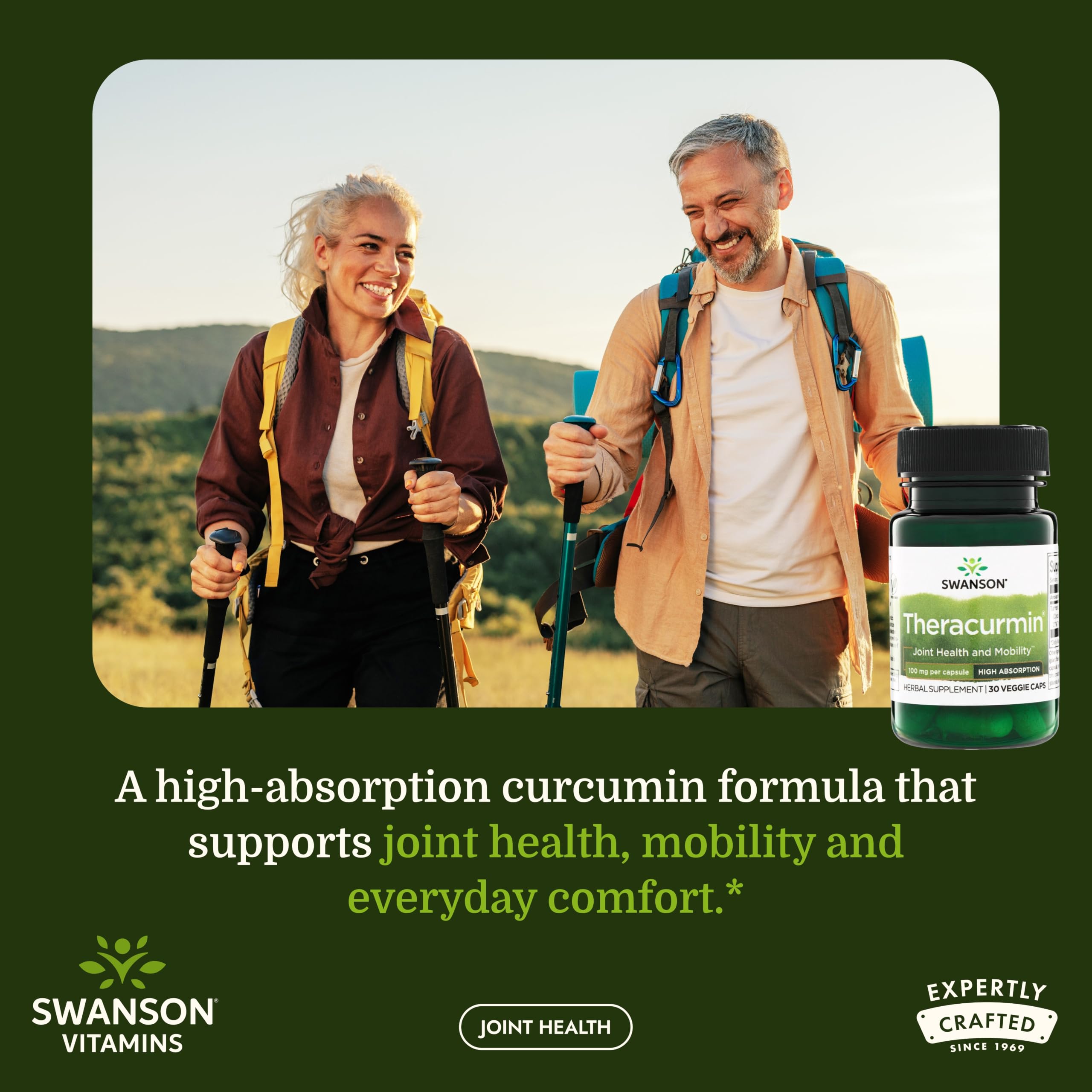 Swanson Theracurmin Joint Health Supplement, 100 mg, 30 Capsules — Amazon image 2