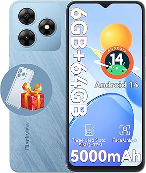 Amazon.com: Blackview Wave 8C Unlocked Cell Phone, Android 14