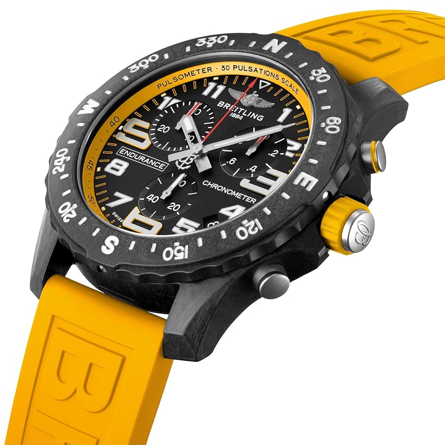 Amazon | Breitling Endurance Pro ブライトライト イエロー