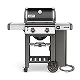 Weber Genesis Ii E-210 Natural Gas Grill, Black, Two-Burner