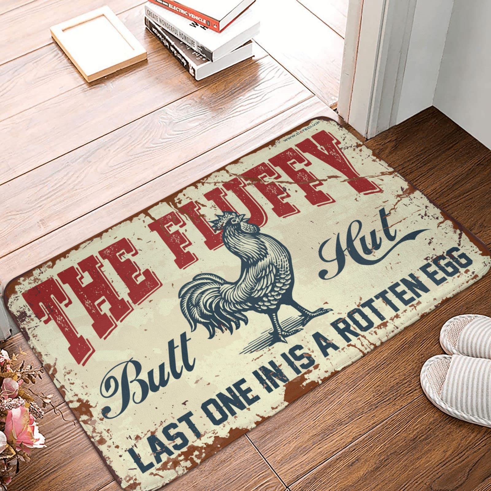 Tapis d'extérieur paillasson 65x90 pour stopper la saleté de la cour