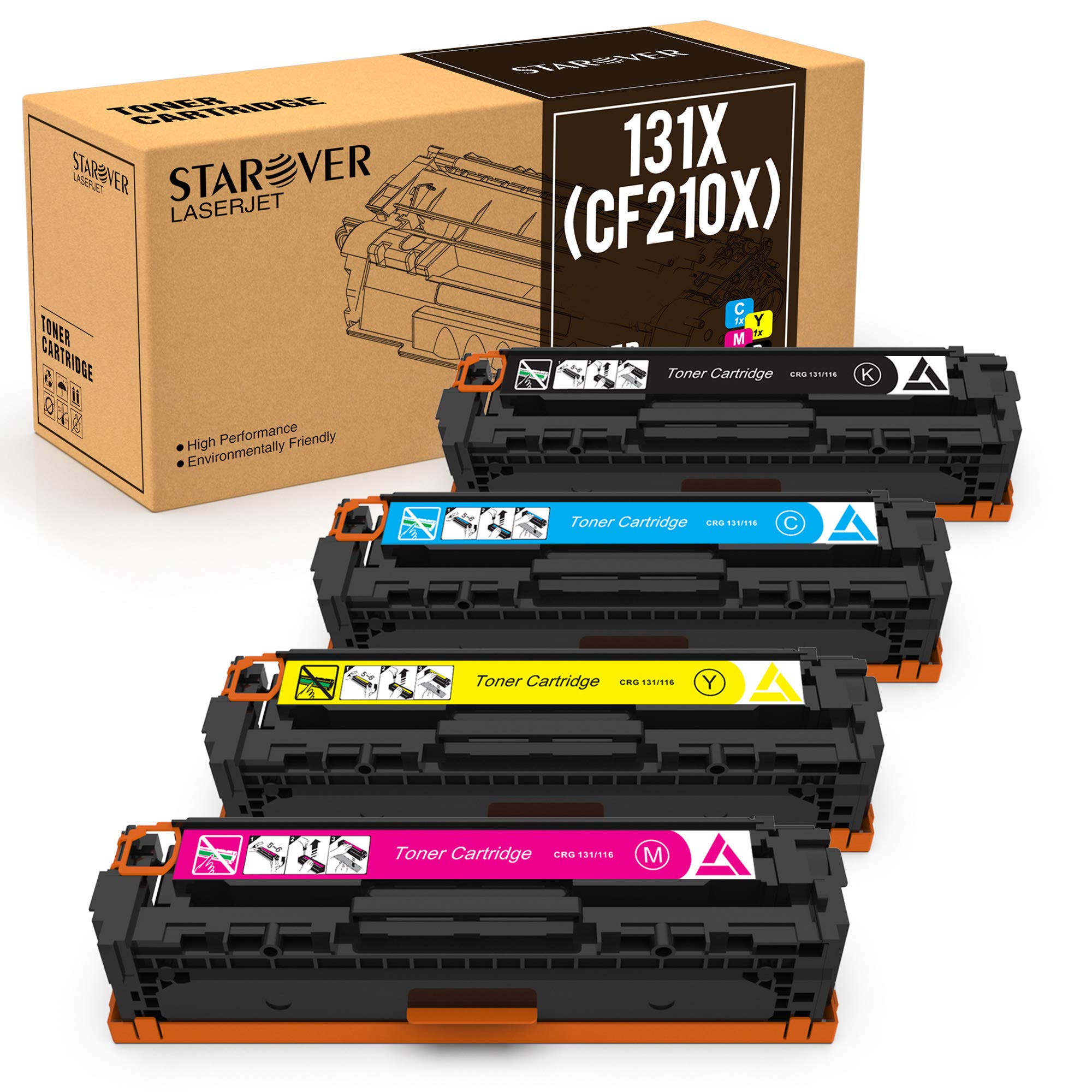 125A CB540A CP1215 Cool Toner Compatible Cartucho de Toner para HP 131X
