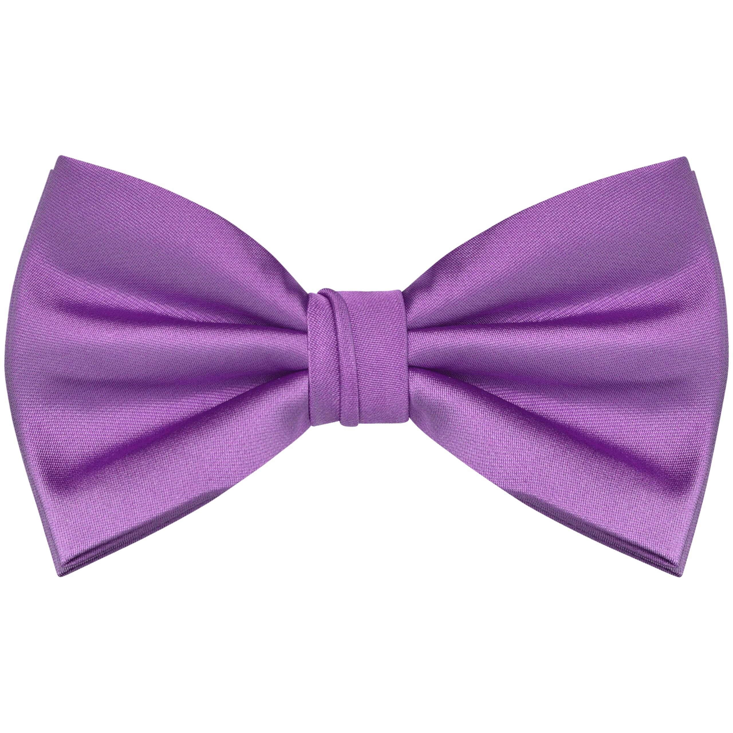 Branduce Mens Solid Color Adjustable Pre-tied Bow Tie for Men Party Wedding