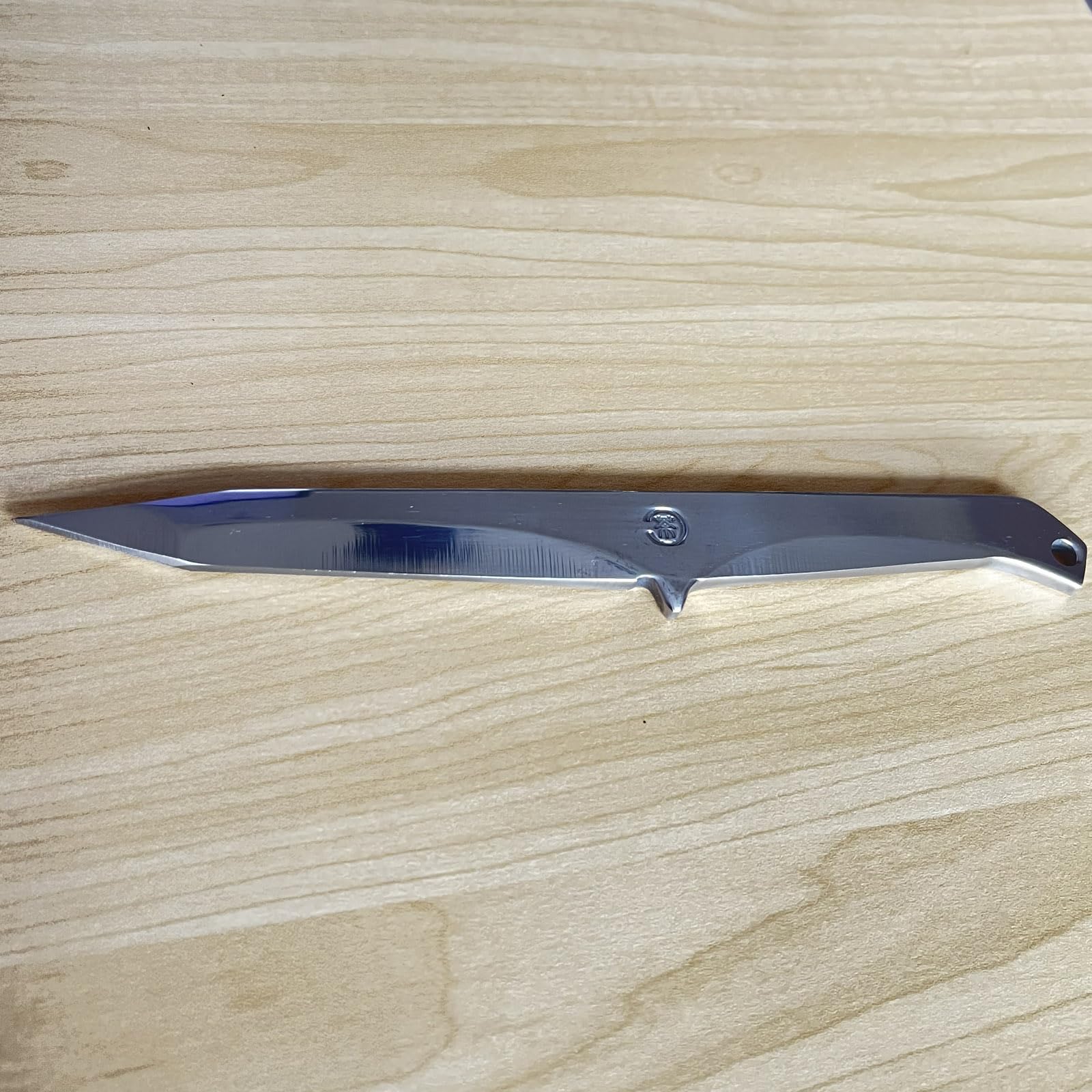 CHIMOK LIFE Throwing Spikes Set of Three, Stainless Steel Throw Knives with Leather Sheath