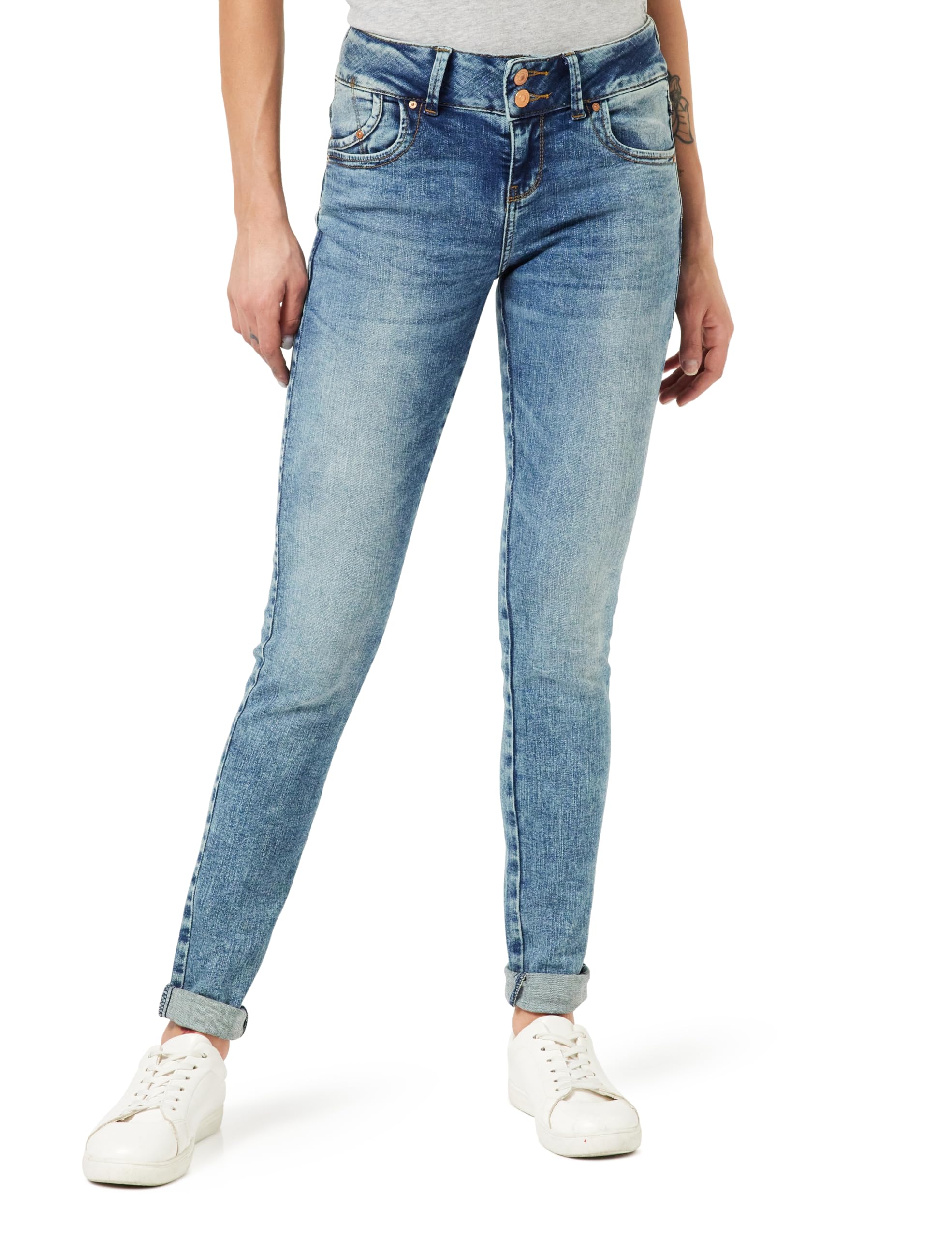 LTB Jeans Women's Molly M Jeans, Yule Wash 52214, 27W x 32L
