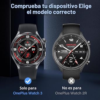 Screen Protector Compatible with OnePlus Watch 3 47mm/Oppo Watch X2 with Mounting Frame [4 PCS], Tempered Glass Protective Film [No Bubbles] [Anti-scratch] HD 9H Tempered Glass Saver