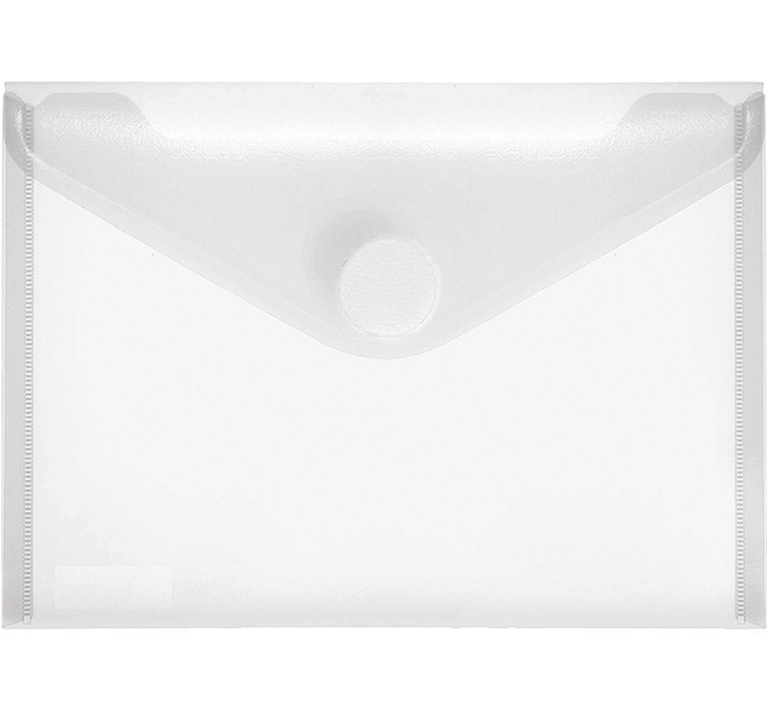 FolderSys Set of 10 Polypropylene Envelopes , A6, clear, 1, White