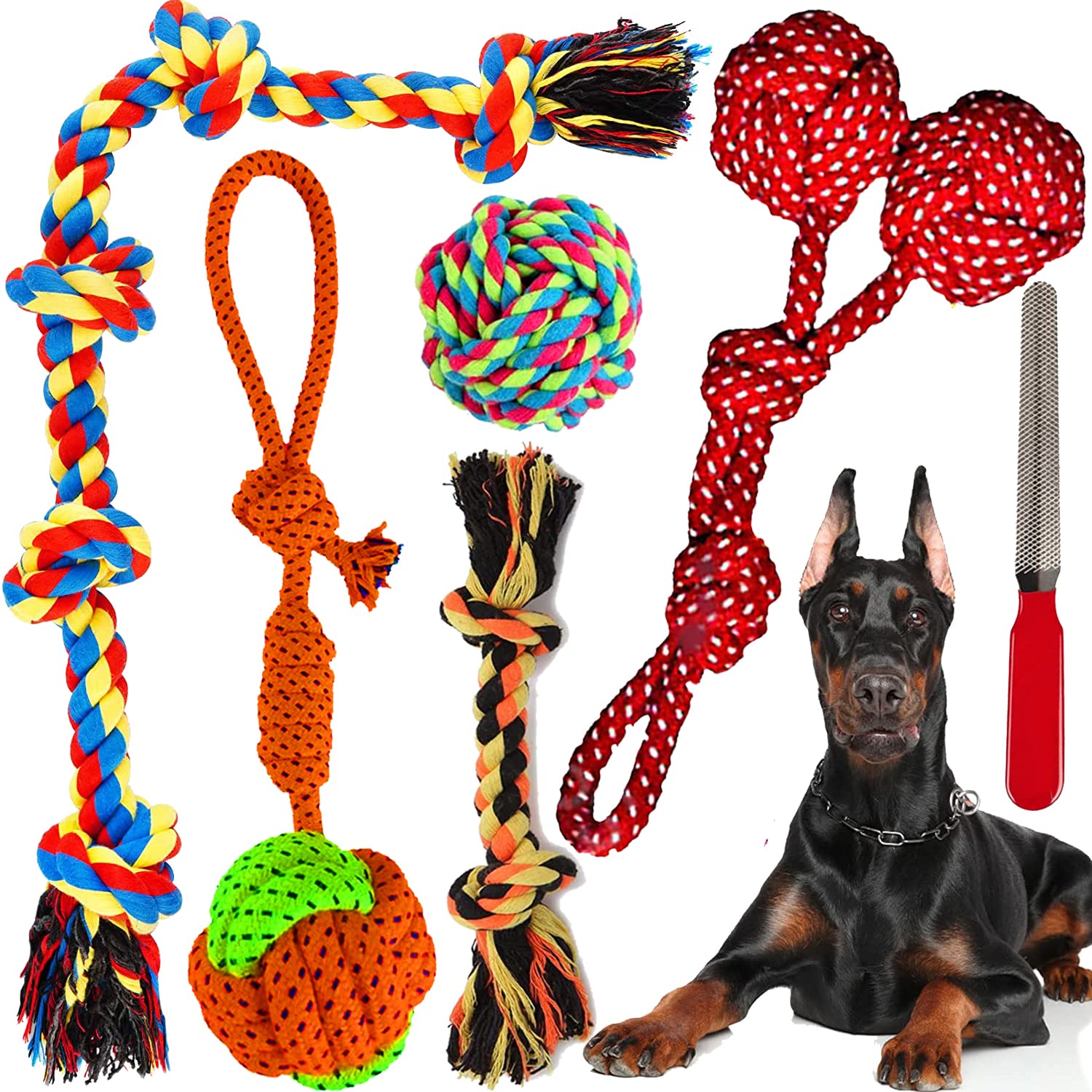 Buy YouHaveDeal Dog Rope Toys Large Dog Toys for Aggressive Chewers