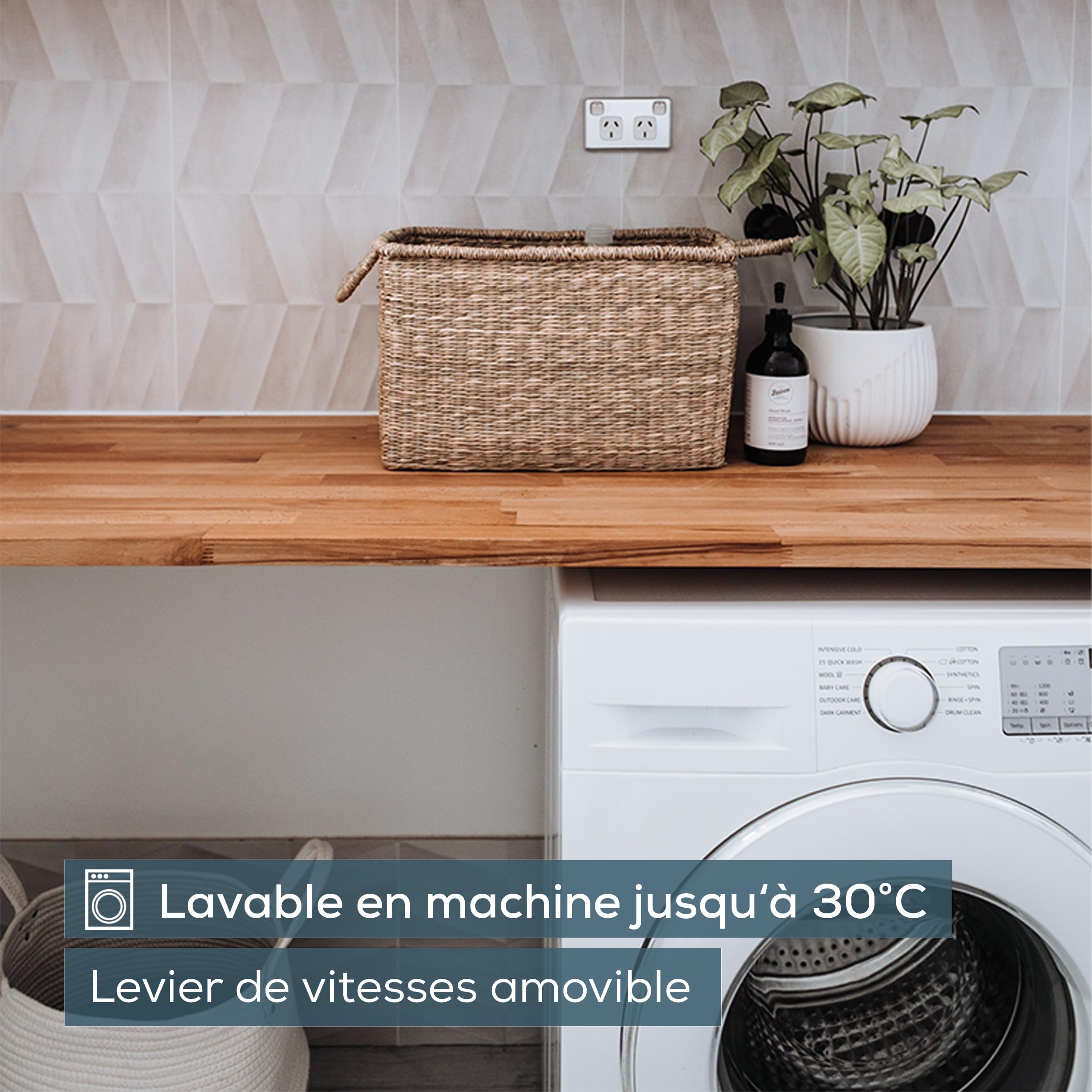 Beurer HK 43 Coussin Chauffant Électrique, Coussin Thermique Extra Moelleux avec Arrêt Automatique et 3 Niveaux de Température, Lavable en Machine Jusqu'à 30 °C, Blanc