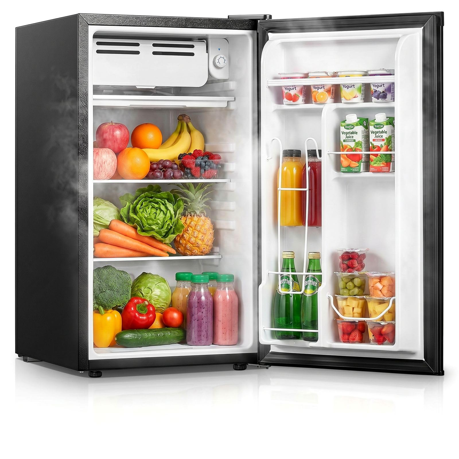 FOHERE 3.1 Cu.ft Compact Fridge 3.2 cu ft Compact Freezer