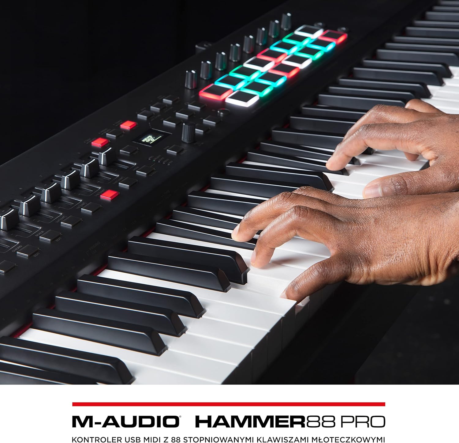 Buy MAudio Hammer 88 Pro 88 Key USB MIDI Keyboard Controller With