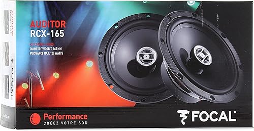 Miniatura 5 de Focal RCX-165 Auditor Series 6.5" Altavoces coaxiales de 2 vías (par)