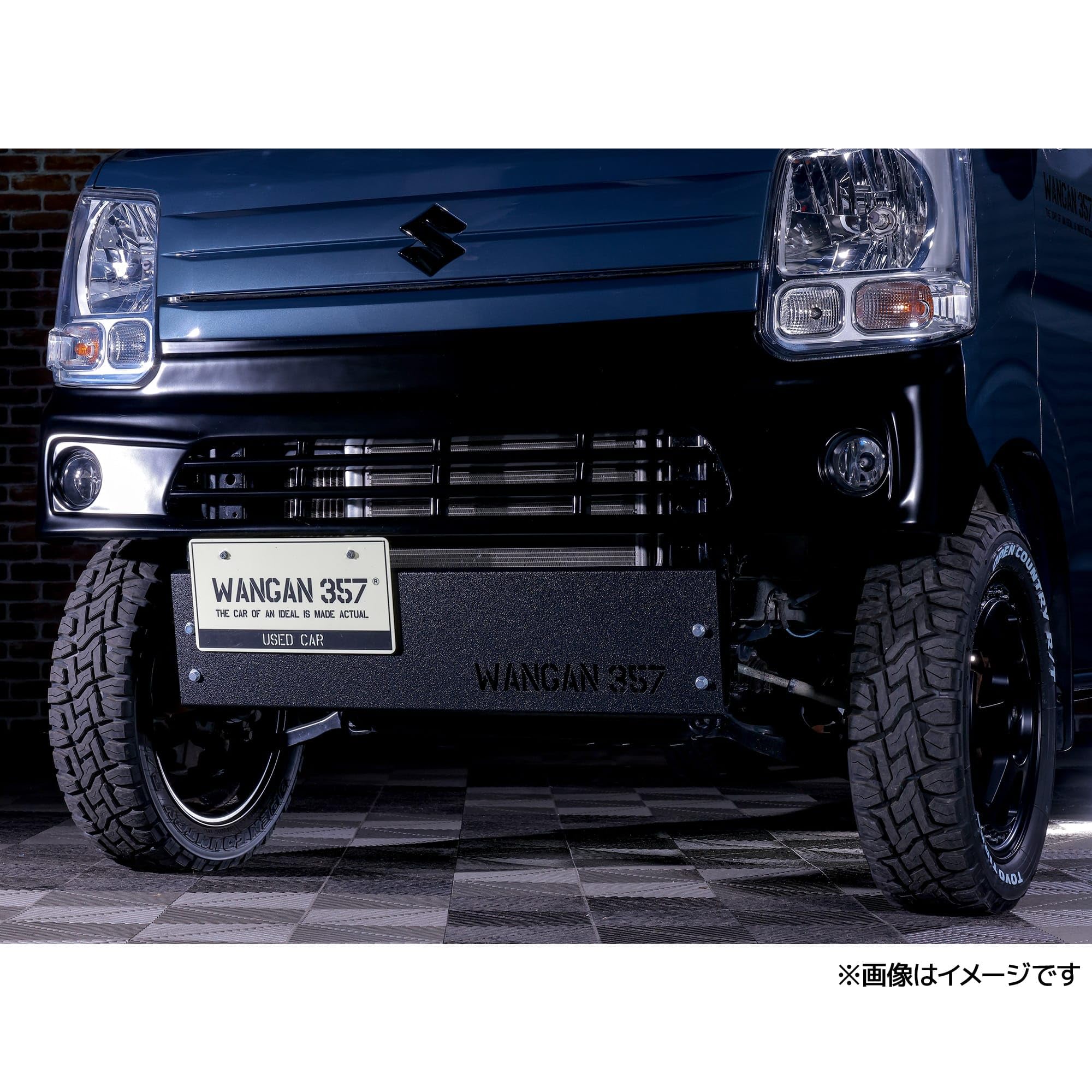 【ラプター加工】新車外しDA17V・DA17W・エブリイ・ボンネットガーニッシュ ラプター加工】新車外しDA17V・DA17W・エブリイ・ボンネット