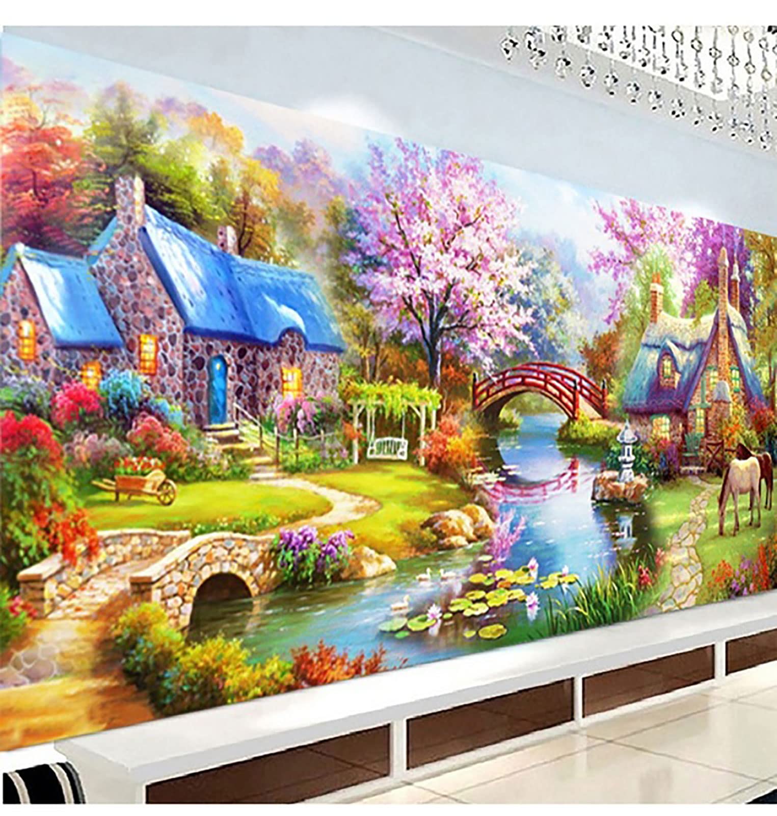 ZGmaxCL Fai da Te DIY 5D Diamond Painting Full Bellissimo Motivo