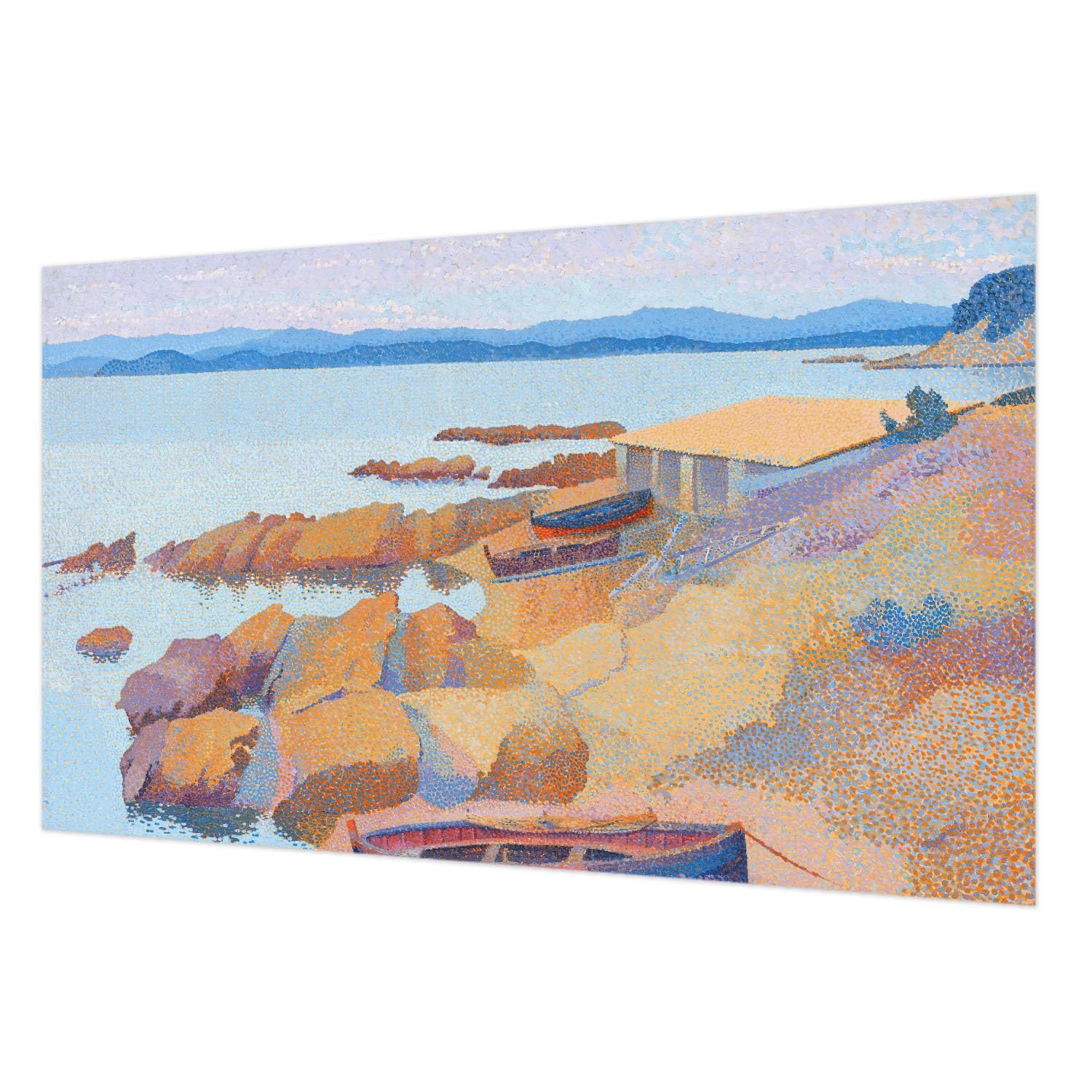 Revêtement mural intissé 416x254 cm vue sur la mer avec colle incluse