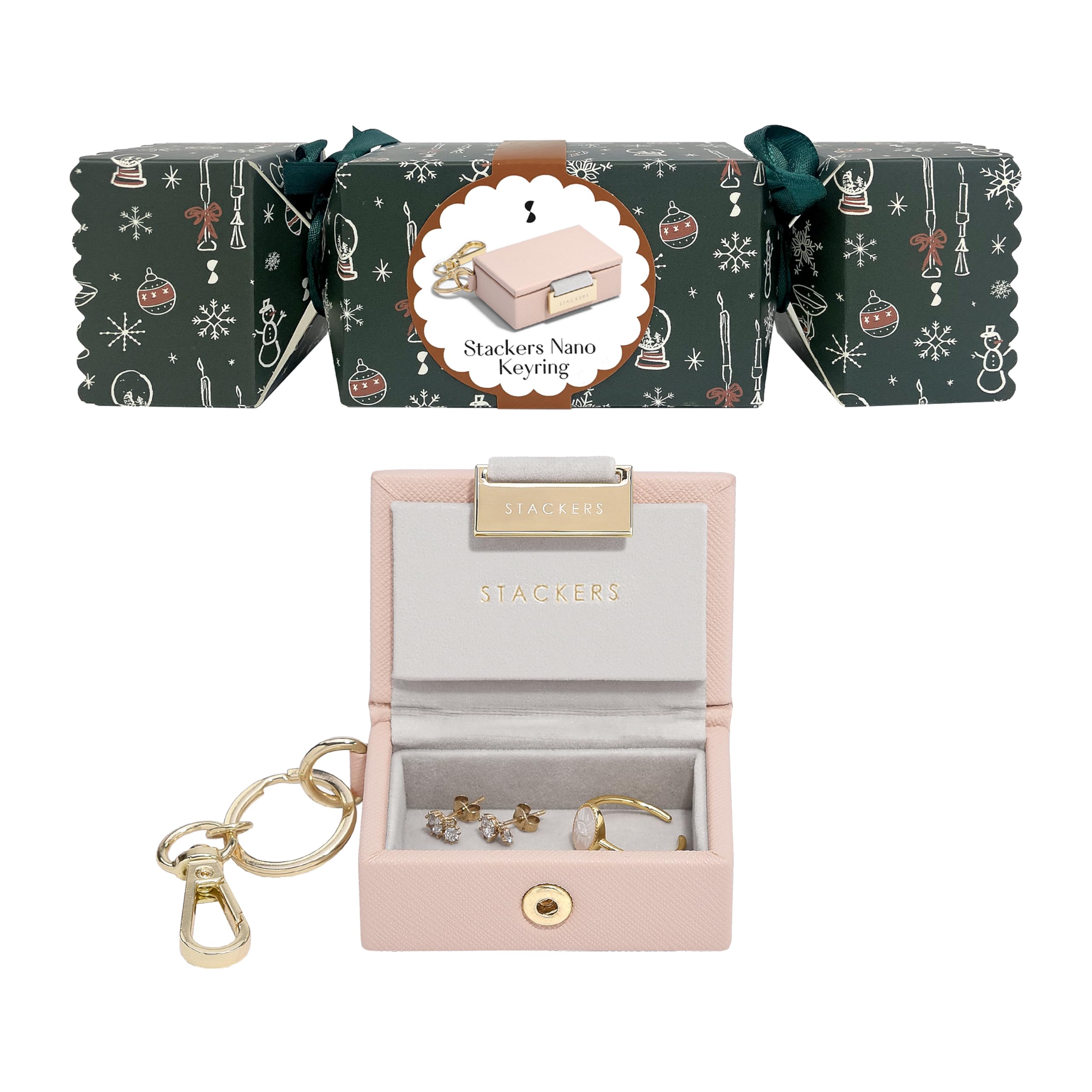 Stackers Blush Nano Jewellery Box Keyring Cracker